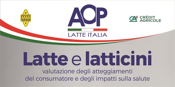 LATTE E LATTICINI, LA AOP LATTE ITALIA PRESENTA UNA RICERCA SULLE SCELTE DEI CONSUMATORI E SULL’IMPORTANZA DEL LORO IMPATTO SULLA SALUTE